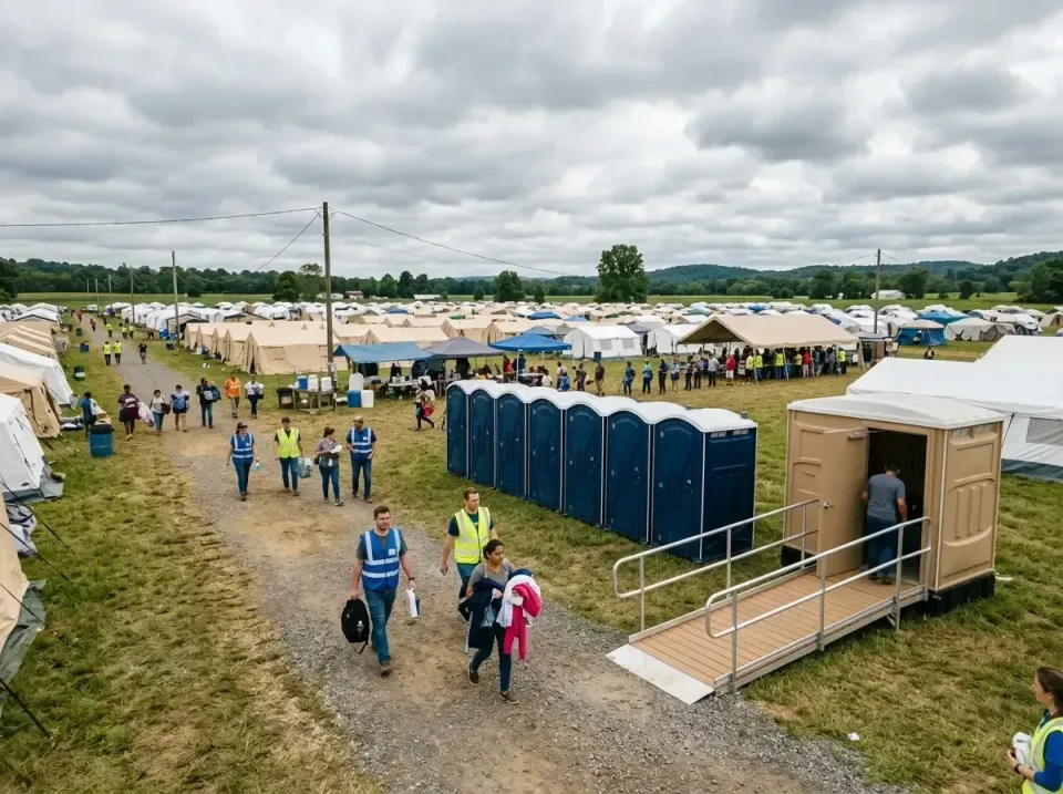 disaster-relief-camp-restrooms-010 — frequently asked questions, Dumpster & Portable Bathrooms Rental in Chouteau, OK